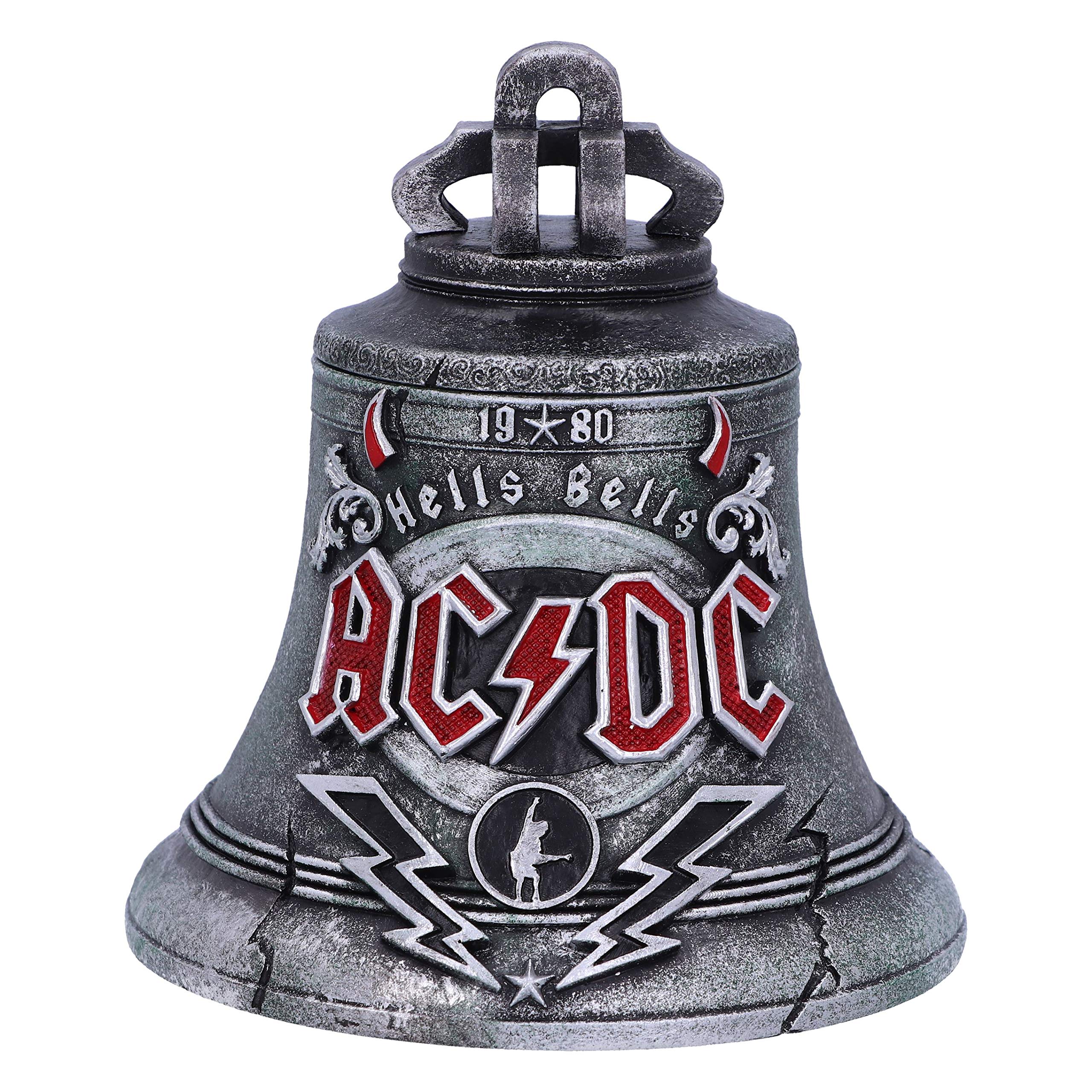 Nemesis Now Officially Licensed ACDC Hells Bells Box, Black, 13cm