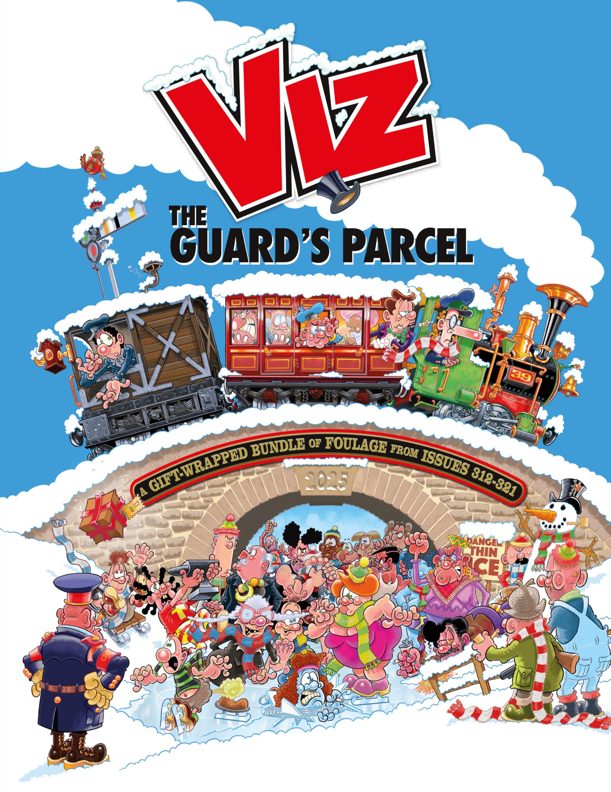 Viz Annual 2025: The Guard's Parcel: A Gift-wrapped Bundle of Foulage from issues 312-321