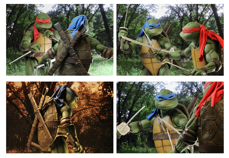 NECA - TMNT Leonardo 1/4 Scale Action Figure,Green