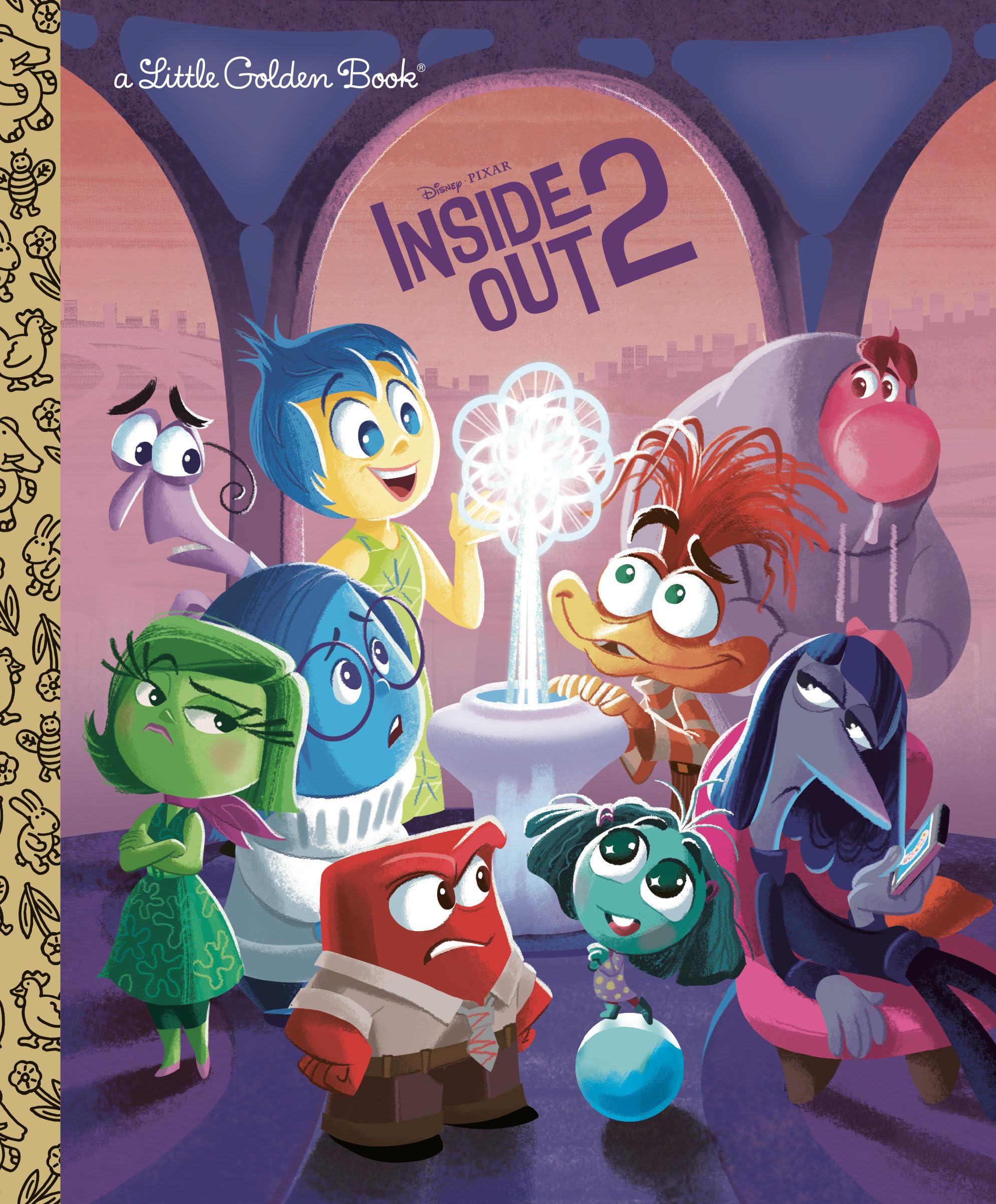 Disney/Pixar Inside Out 2 Little Golden Book: A Folding Pocket Guide to Native & Other Distinctive Species