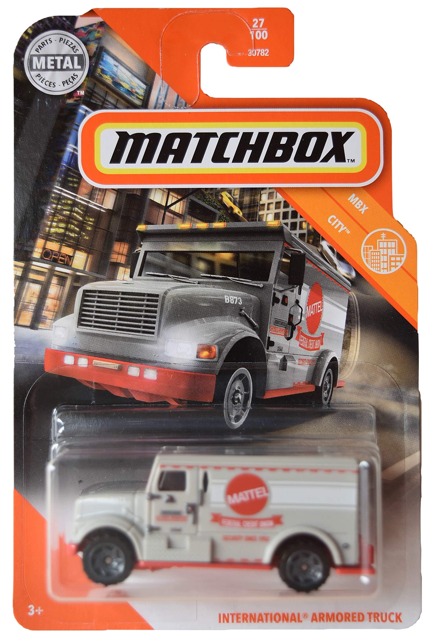 Matchbox International Armored Truck 27/100, MBX City Series