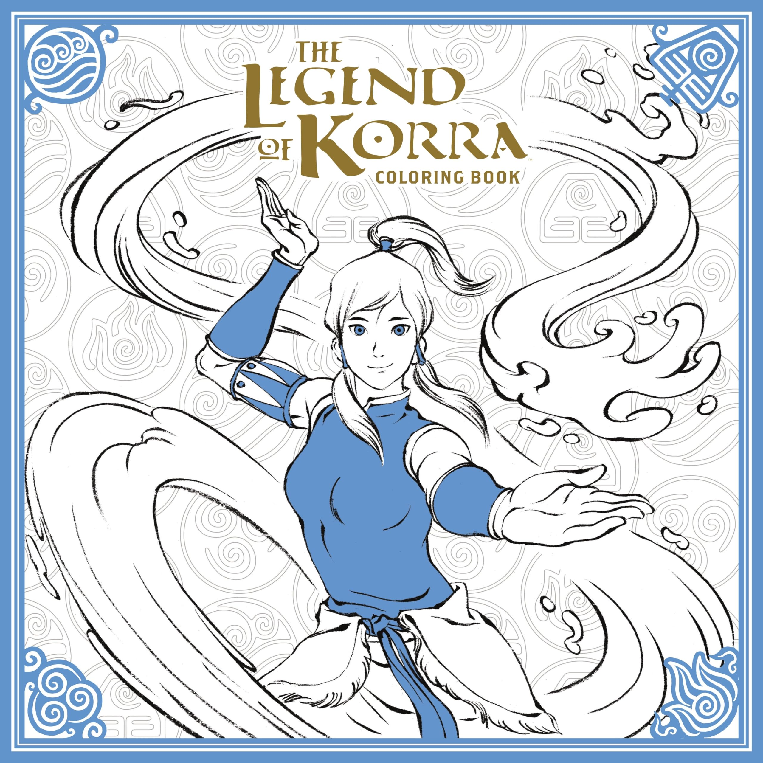 Legend Of Korra Coloring Book, The (Avatar: The Last Airbender)