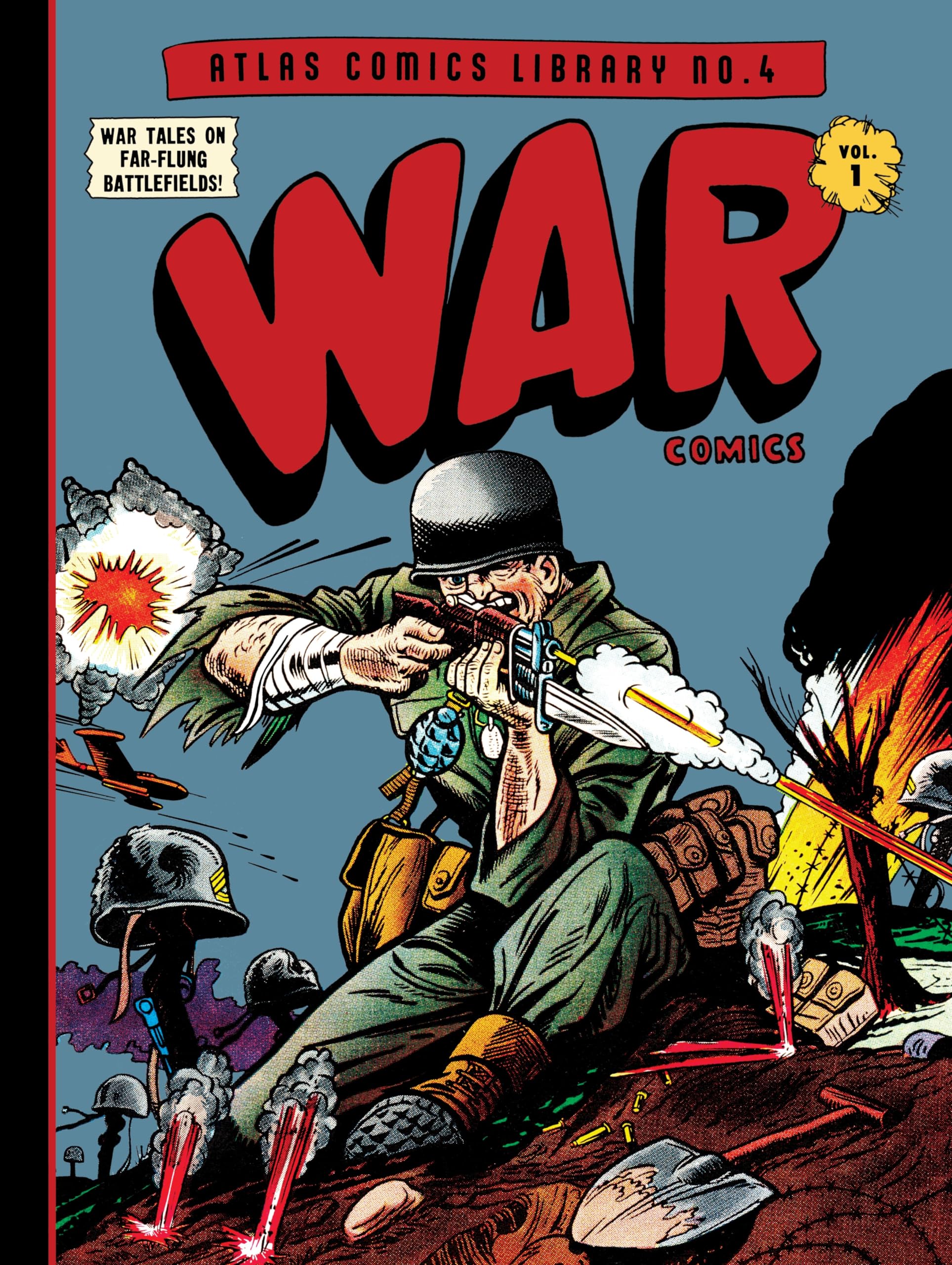 The Atlas Comics Library No. 4: War Comics Vol. 1 (The Fantagraphics Atlas Comics Library)