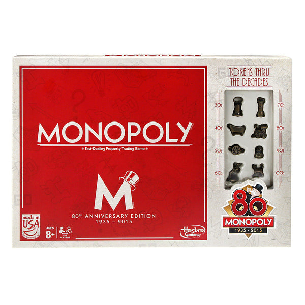 MONOPOLY 80th Anniversary Edition Board Game