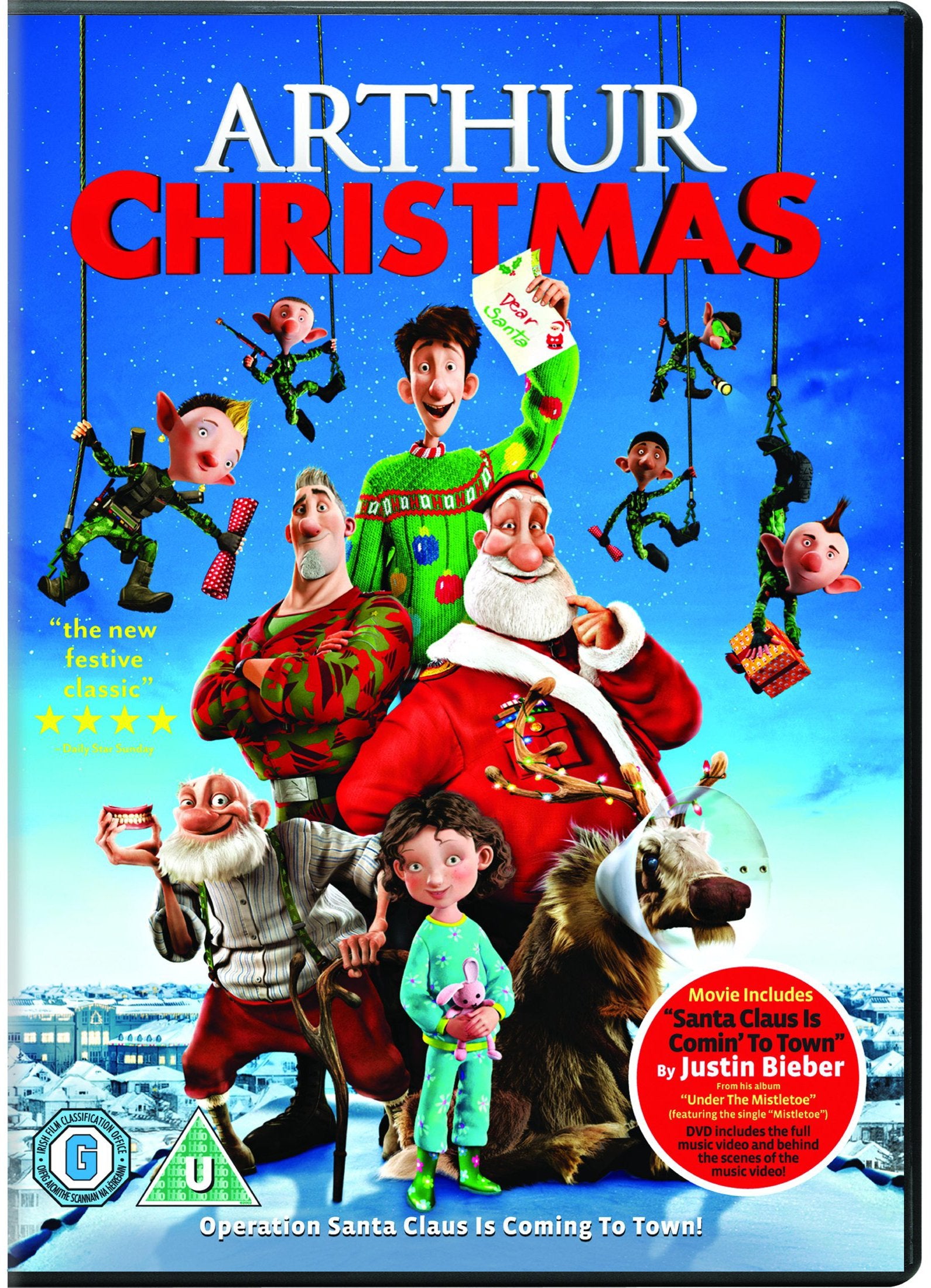 Arthur Christmas [DVD] [2011]