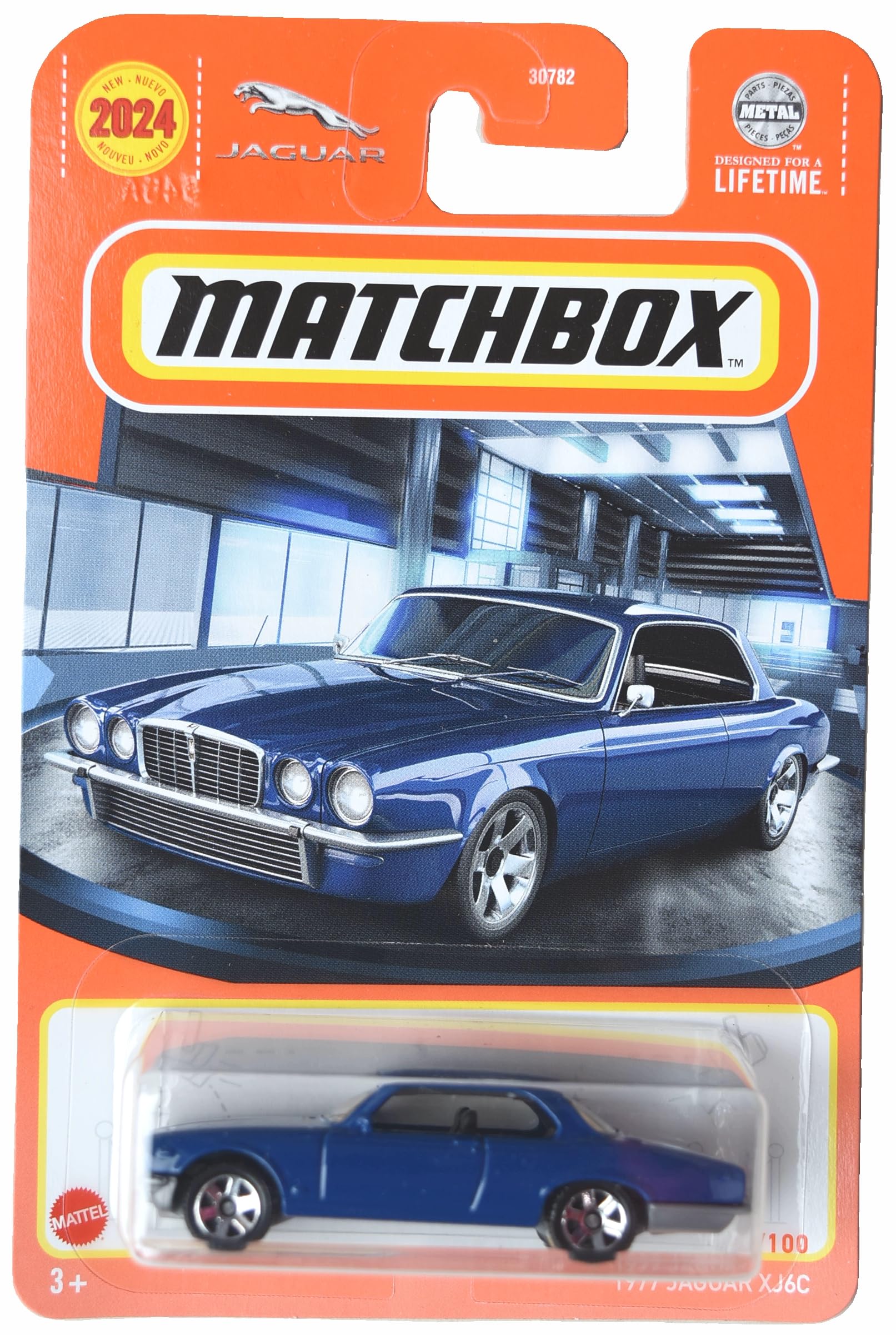 Matchbox 1977 Jaguar XJ6C, Blue 58/100