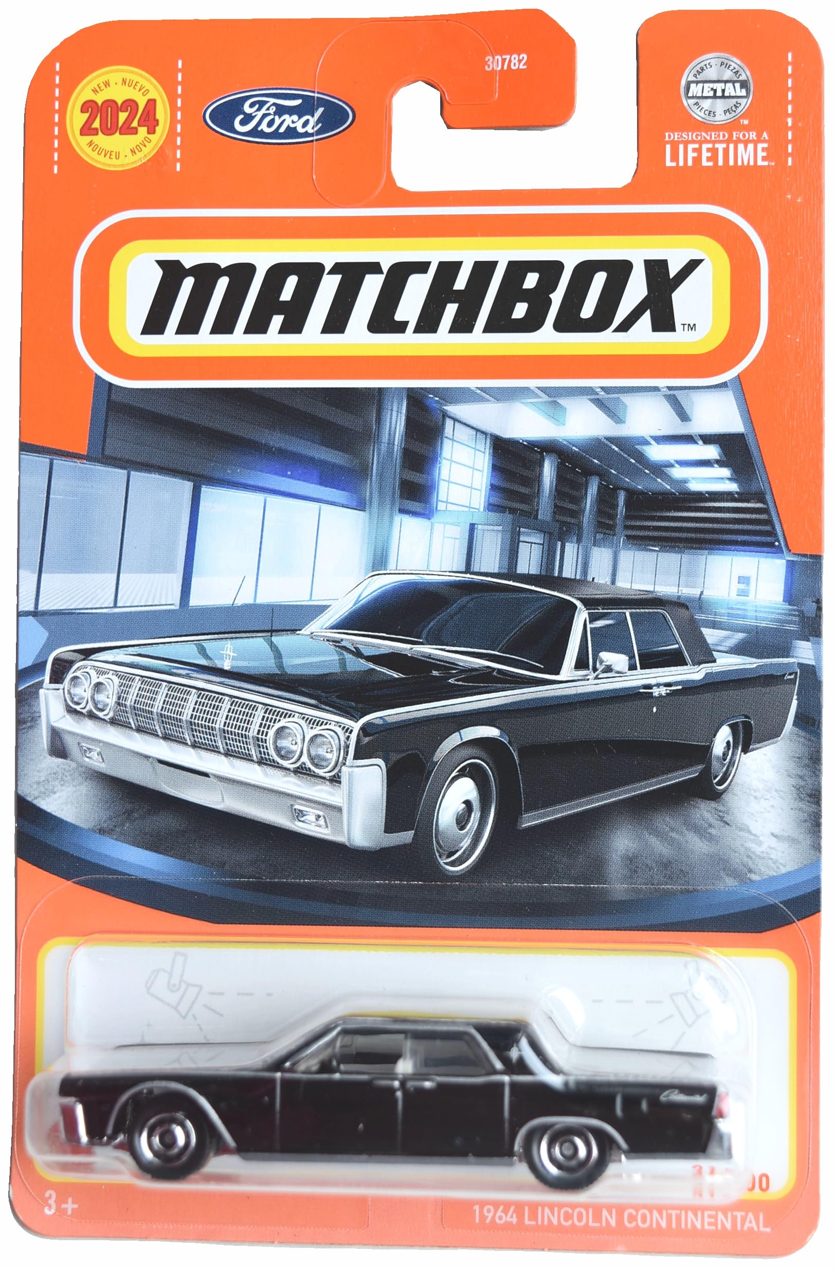 Matchbox 1964 Lincoln Continental, Black 21/100