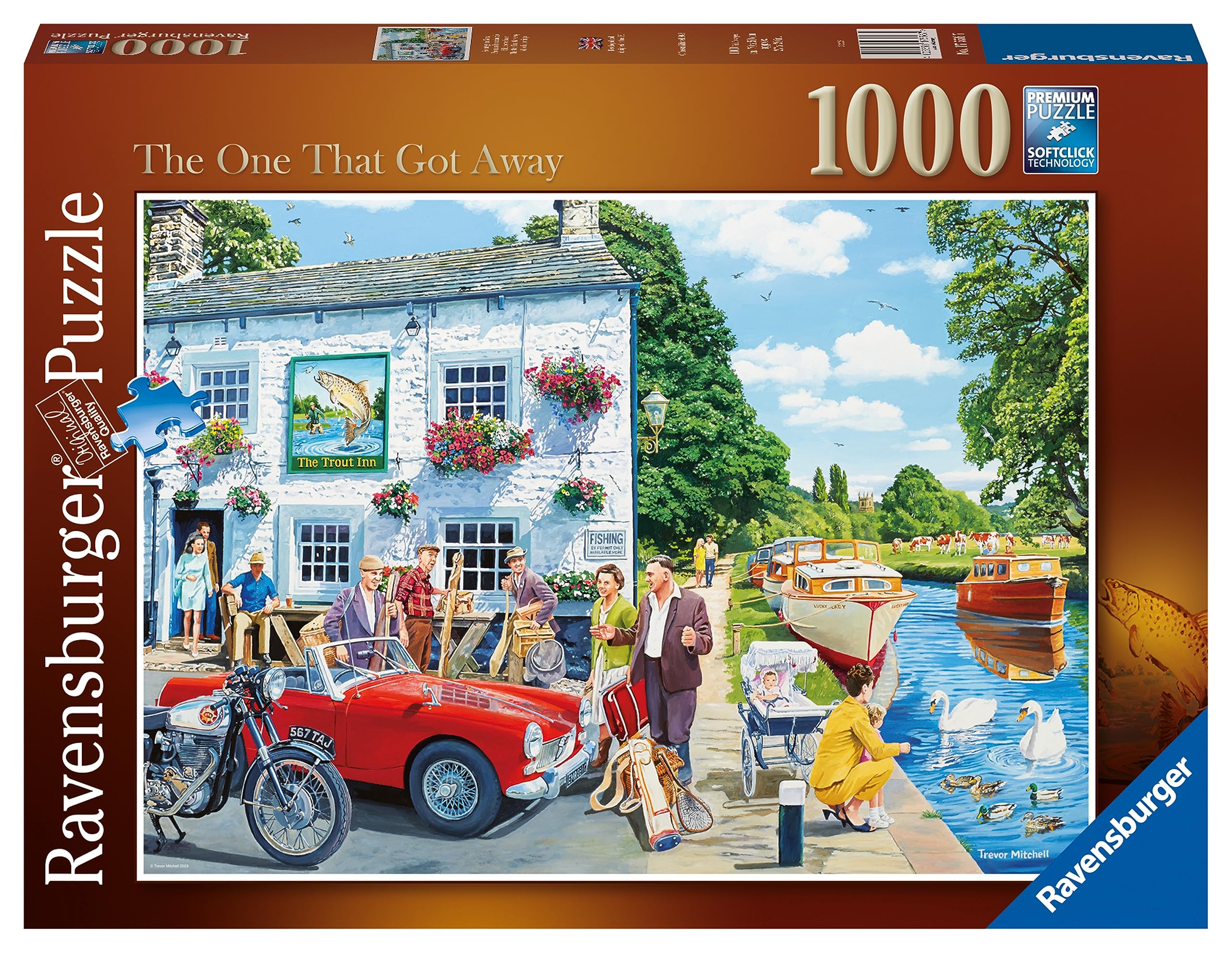 Ravensburger One That Got Away 1000 Piece Jigsaw Puzzle for Adults and Kids Age 12 Years Up