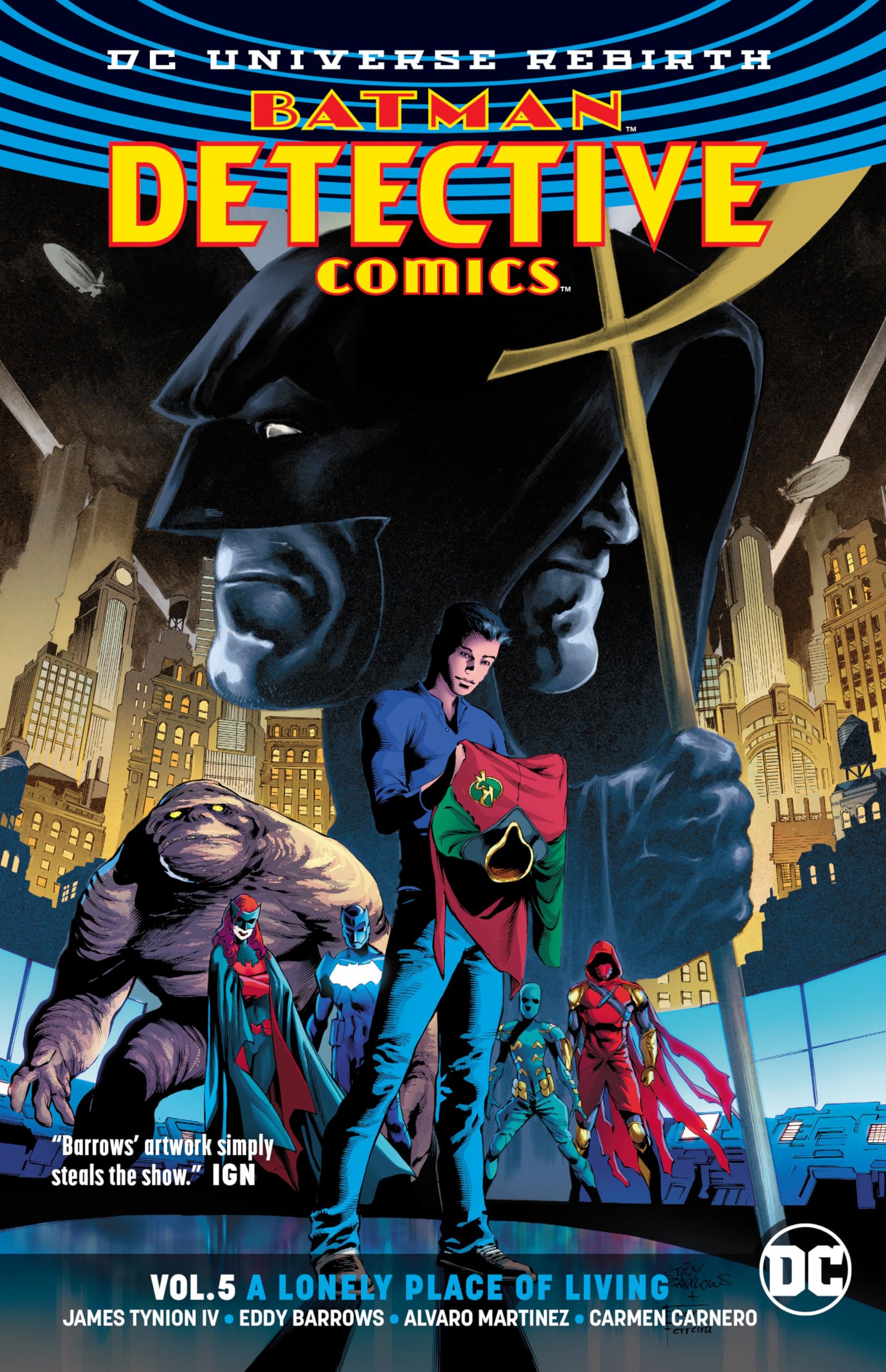 Batman: Detective Comics Vol. 5: A Lonely Place of Living (Rebirth)