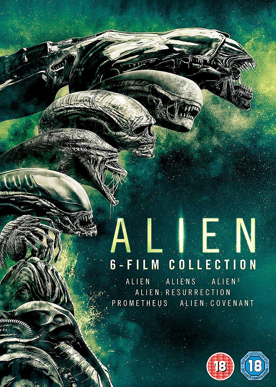 Alien 1-6 Boxset [DVD] [2017]