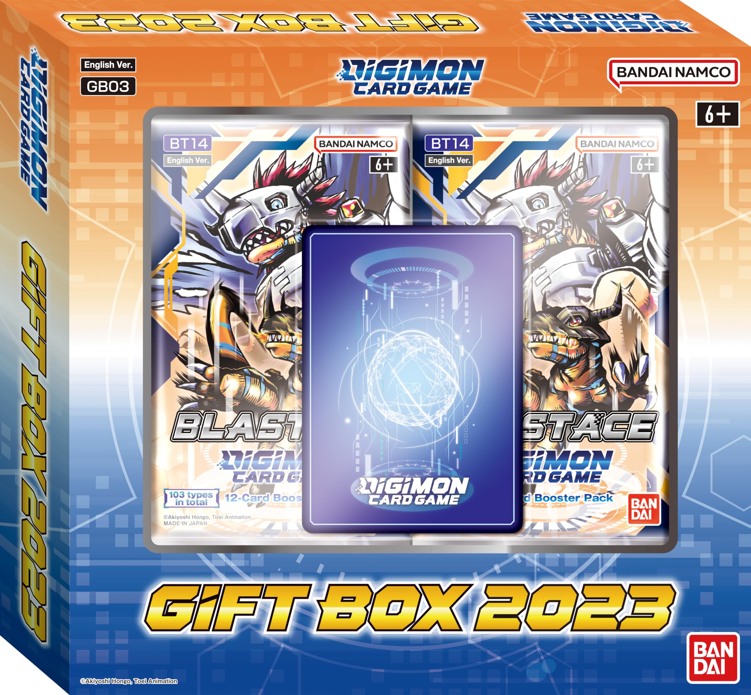 BANDAI | Digimon Card Game: Gift Box 2023 (GB03) | Trading Card Game | Ages 6+ | 1+ Players