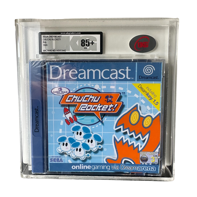 Buy Chu Chu Rocket 2000 Sega Dreamcast Graded UKG 85+ NM | Graded Games for Sale Online UK | ZOMBIE.CO.UK