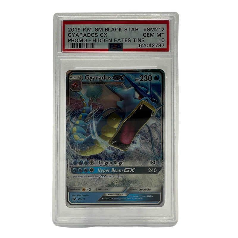 Buy Gyarados GX 2019 Pokemon TGC Sun & Moon Hidden Fates Promo Card Graded PSA 10 MINT for sale online UK | zombie.co.uk