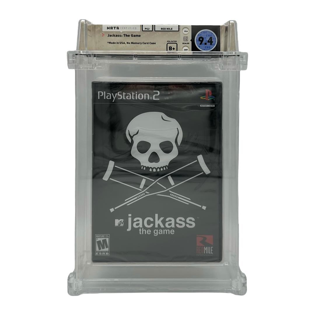 Buy Jackass: The Game PlayStation 2 Graded - WATA 9.6 PS2 MTV | Buy Graded PS2 Games UK | Graded Jackass UK | Zombie.co.uk