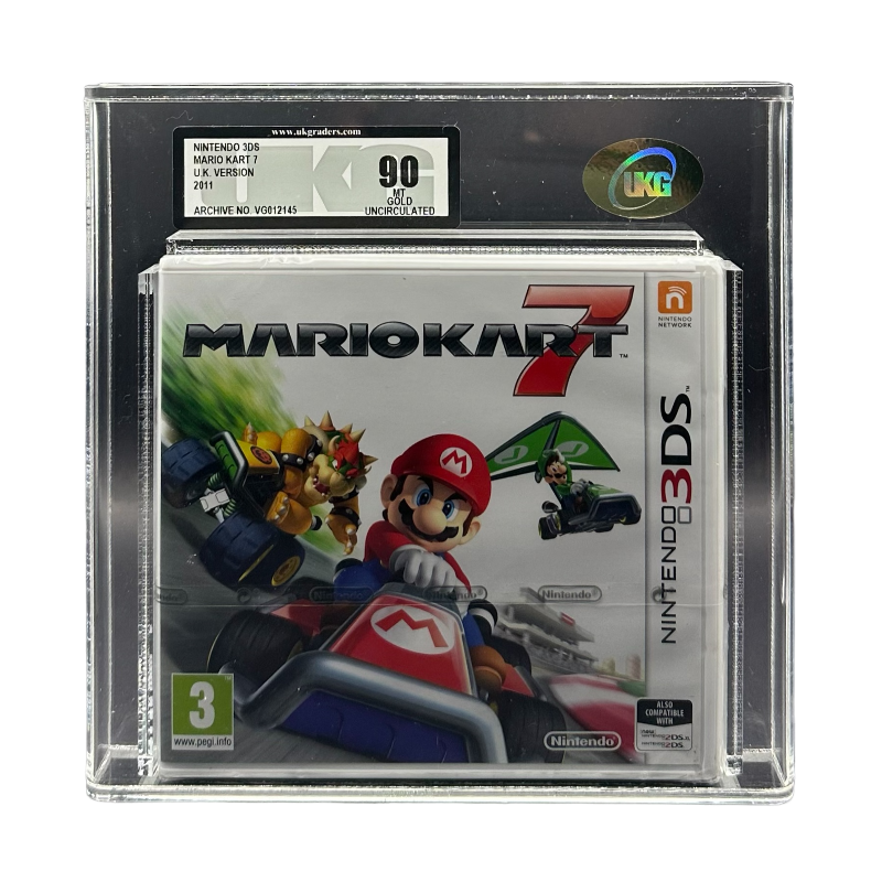 Buy Mario Kart 7 - Nintendo 3DS UKG Graded 90% Gold Uncirculated - Graded Nintendo Games Uk - Zombie.co.uk