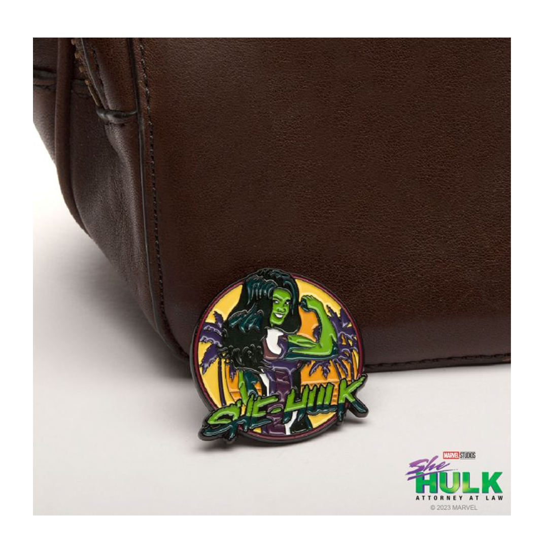 Marvel Officially Licensed She-Hulk Enamel Pin - zombie.co.uk