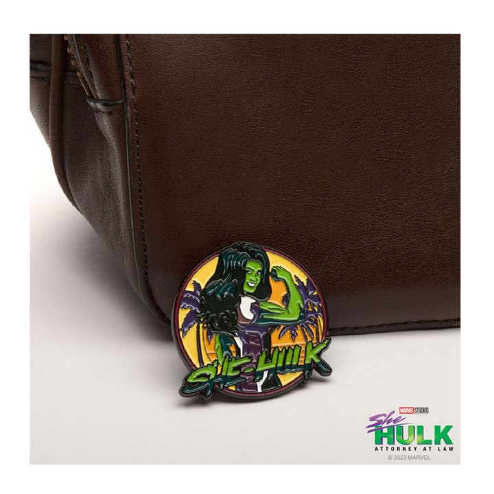 Marvel Officially Licensed She-Hulk Enamel Pin - zombie.co.uk