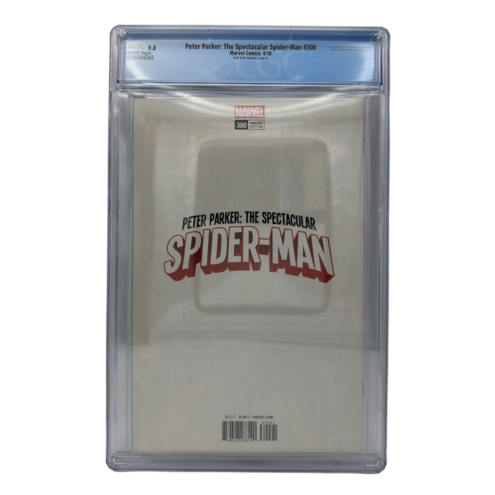 Buy Peter Parker: The Spectacular Spider-Man #300 Comic Dell'Otto Variant Cover A - CGC 9.8 | zombie.co.uk