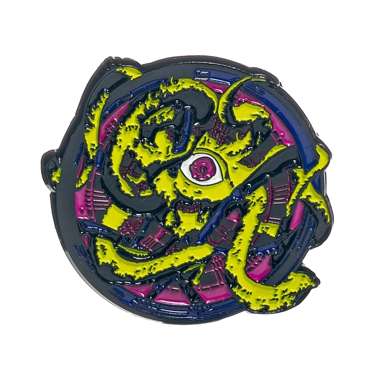 Marvel Doctor Strange Multiverse of Madness Gargantos Enamel Pin - zombie.co.uk