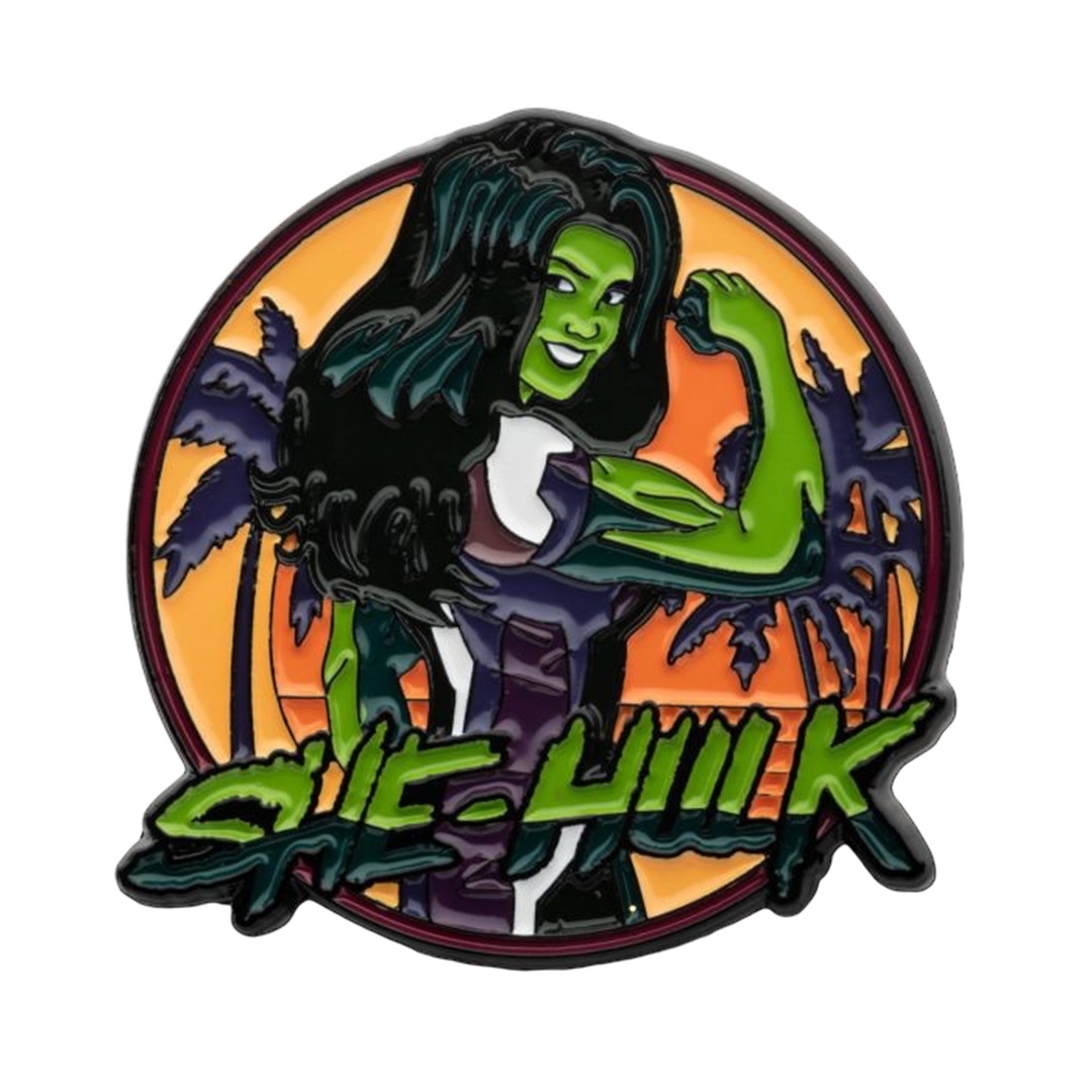 Marvel Officially Licensed She-Hulk Enamel Pin - zombie.co.uk