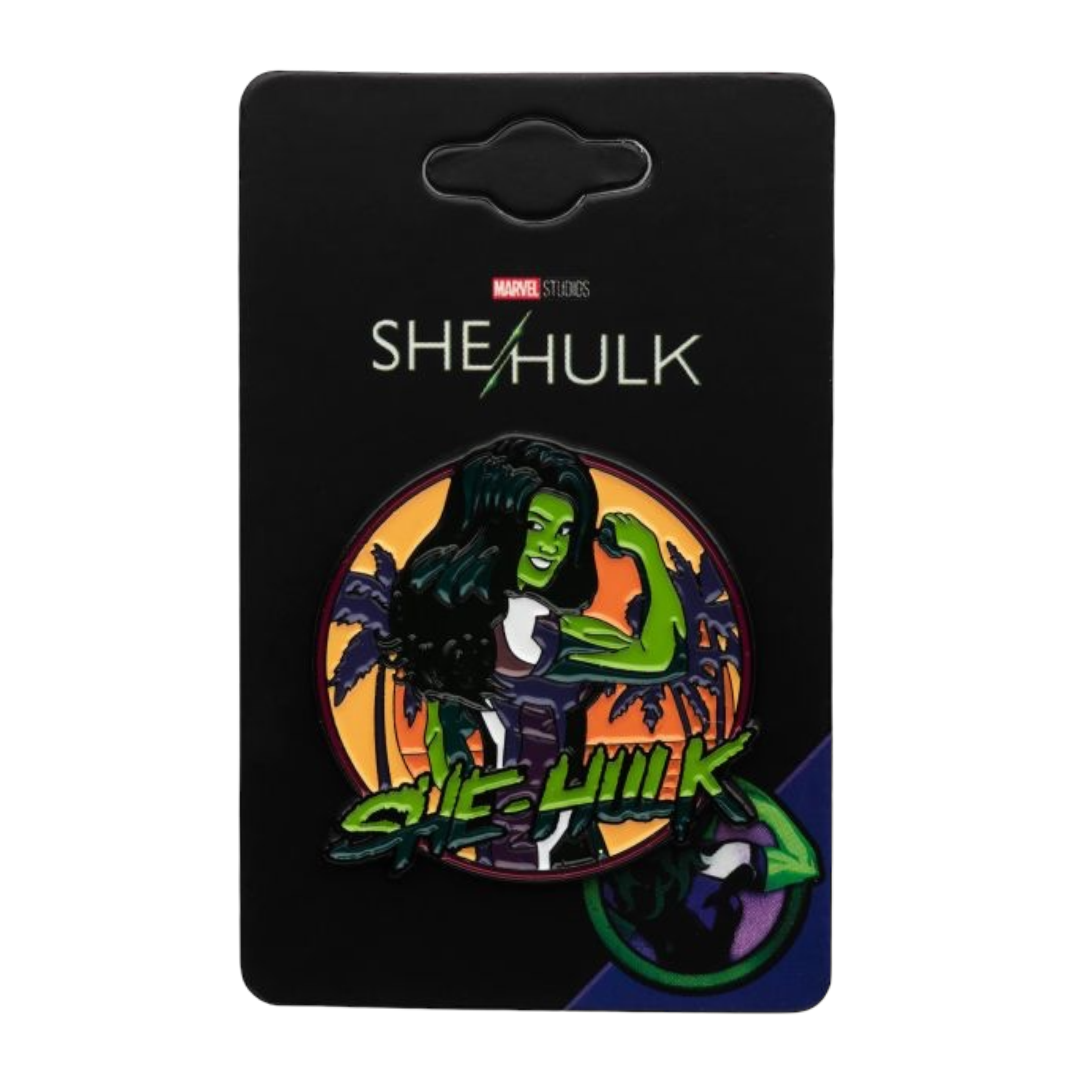 Marvel Officially Licensed She-Hulk Enamel Pin - zombie.co.uk