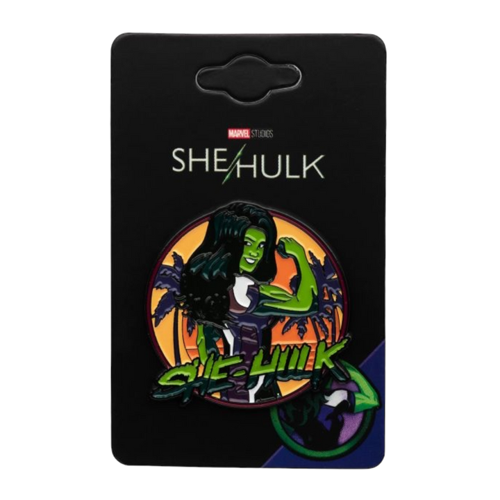 Marvel Officially Licensed She-Hulk Enamel Pin - zombie.co.uk