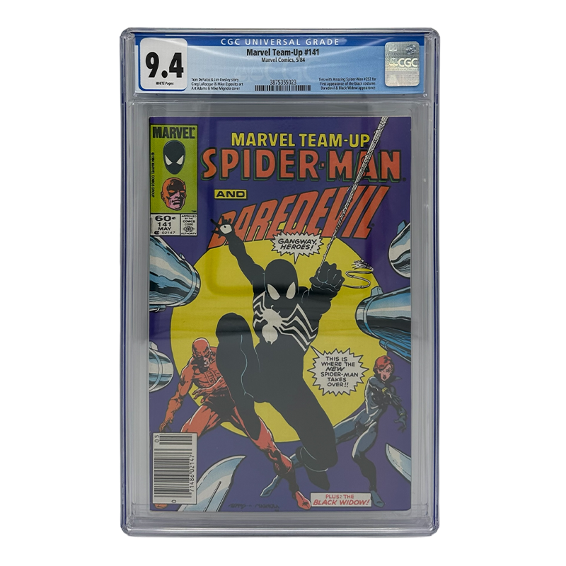 Marvel Team-Up Comics #141 Tom Defalco Jim Owsley - CGC 9.4 | Buy Graded Comics UK | Comics for sale Online UK | zombie.co.uk