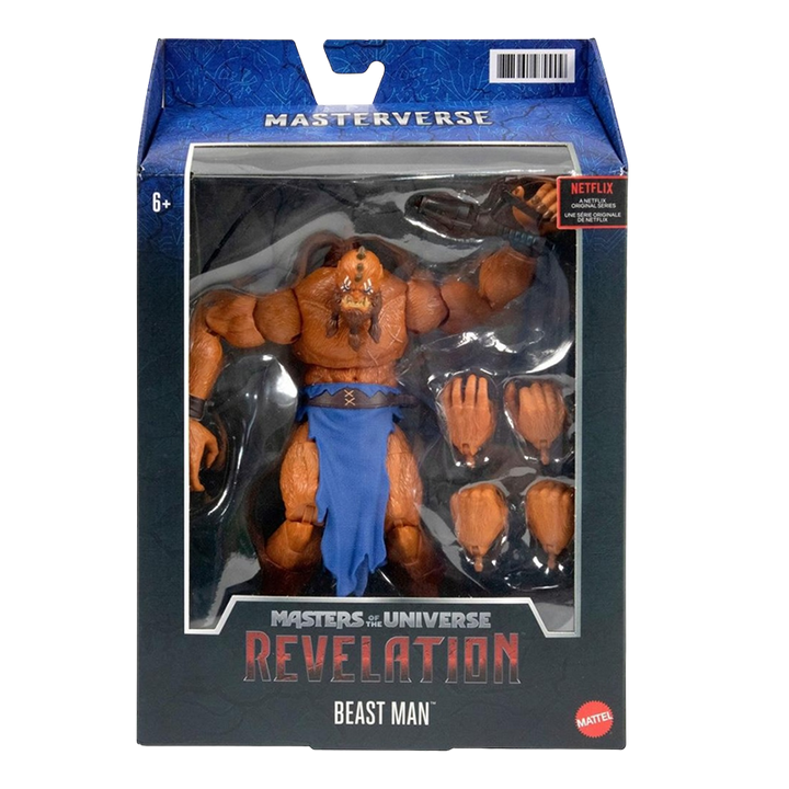 Buy Masters of the Universe: Revelation - Masterverse Beast Man Mattel Action Figure for sale online UK - zombie.co.uk