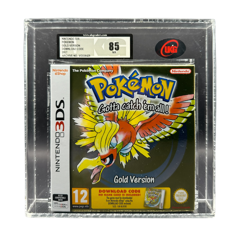 Pokemon Gotta Catch 'Em All Gold Version Nintendo 3DS Graded UKG 85 Near Mint | Graded Video Games for Sale Online UK - Zombie.co.uk