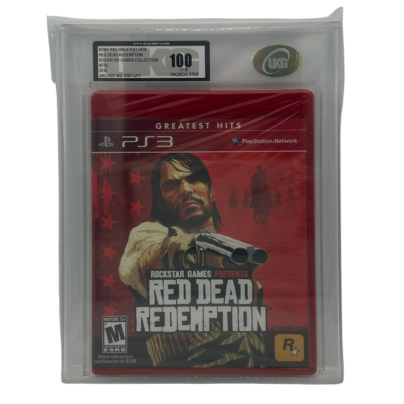 Buy Red Dead Redemption - PS3 Greatest Hits - Graded UKG 100 Uncirculated - ZOMBIE.CO.UK