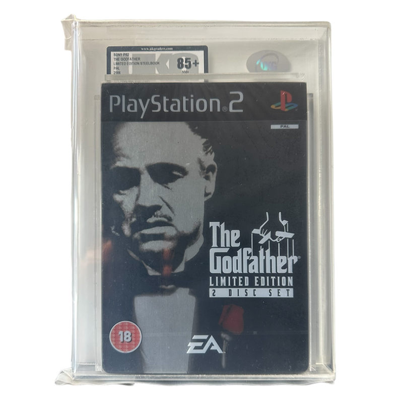 The Godfather Limited Edition 2 Disk Set Steelbook PlayStation 2 - Graded UKG 85+ NM+