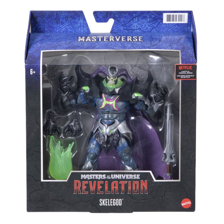 Masters of the Universe: Revelation - Skelegod Masterverse Mattel Action Figure - Zombie