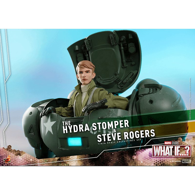 1:6 Steve Rogers and The Hydra Stomper - What If...? - Hot Toys - Zombie