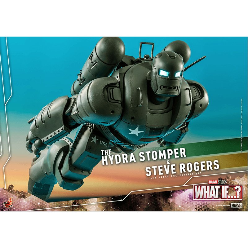 1:6 Steve Rogers and The Hydra Stomper - What If...? - Hot Toys - Zombie