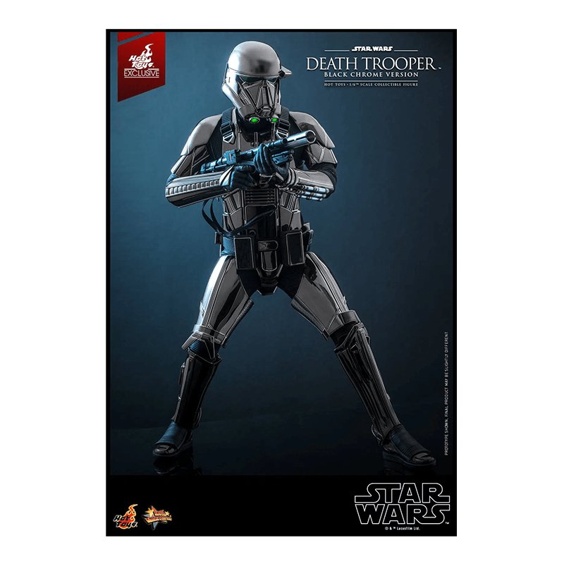 Death Trooper (Black Chrome Version) Sixth Scale Hot Toy - Zombie