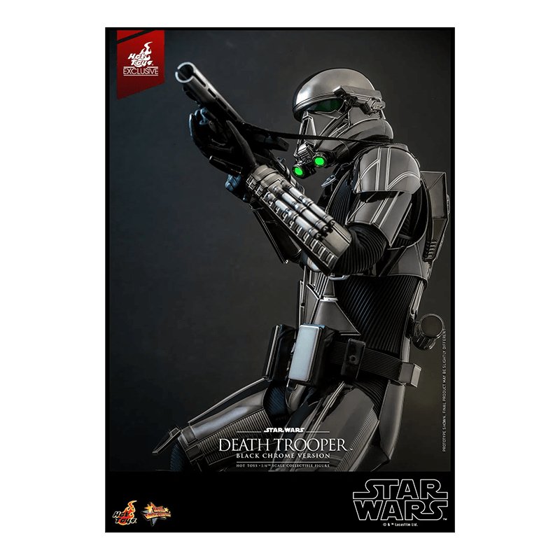 Death Trooper (Black Chrome Version) Sixth Scale Hot Toy - Zombie