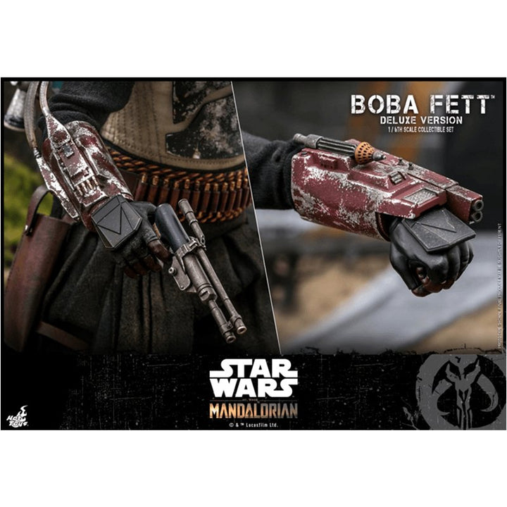 Buy Hot Toys The Mandalorian Boba Fett Deluxe Edition Twin Set Action Figures - Hot Toys for sale UK