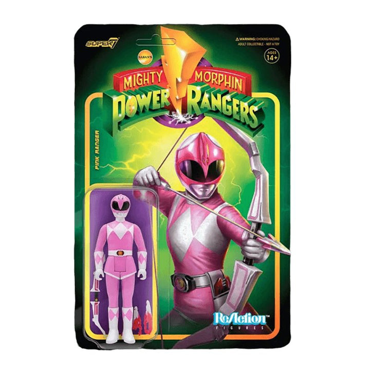 Power Rangers ReAction W2 - Pink Ranger - Zombie