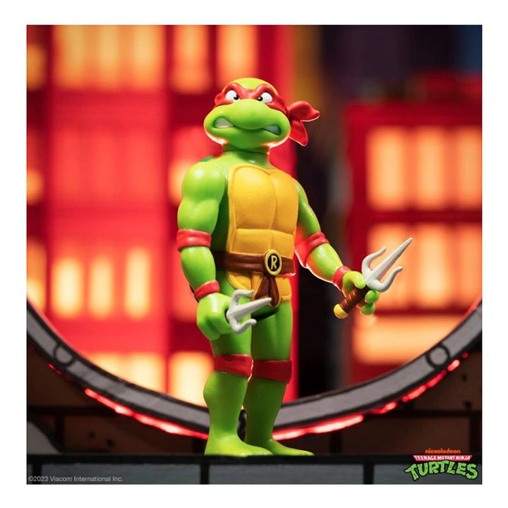 Teenage Mutant Ninja Turtles - Raphael Cartoon ReAction Figure - Zombie